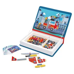 Magneetspel Magneti'Book - Firefighter