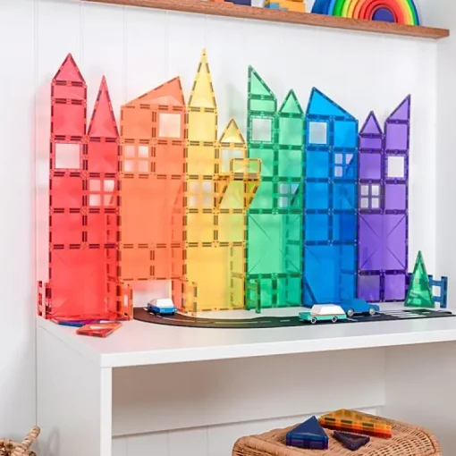 Magnetisch bouwspeelgoed Rainbow Creative Pack - set van 102