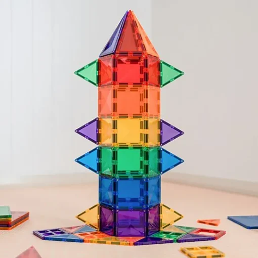 Magnetisch bouwspeelgoed Rainbow Creative Pack - set van 102