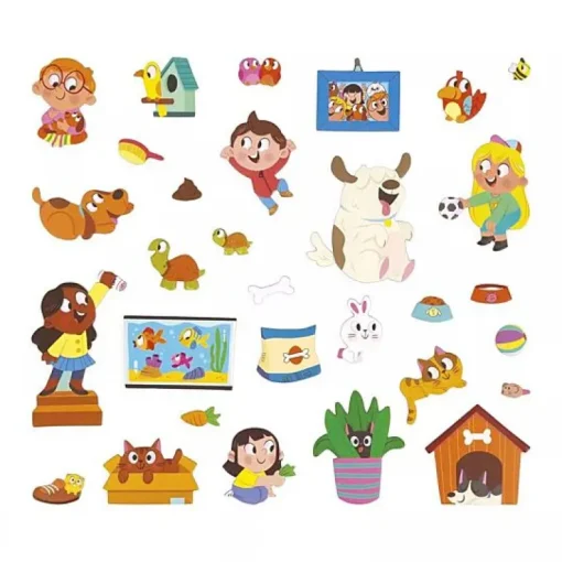 Magnetisch Spel - Magneti'Stories Pets
