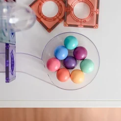 Magnetische Knikkerbaan Pastel Ball Run Pack | Set van 106