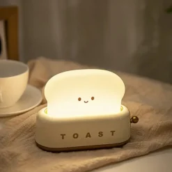 Mary's LED lamp Toaster Yellow