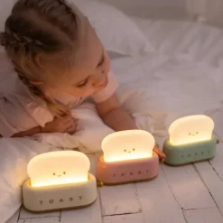 Mary's LED lamp Toaster Yellow