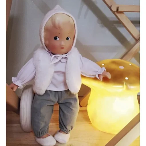 Medium Lamp Paddenstoel - Goud