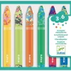 Meerkleurige wasco's - set van 6
