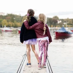 Metallic Pink Love Life Leggings