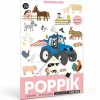 Mini Discovery Poster + 27 Stickers Farm | 3-8 Jaar