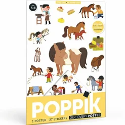 Mini Discovery Poster + 27 Stickers Pony Club | 3-8 Jaar