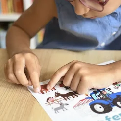 Mini Discovery Poster + 27 Stickers Farm | 3-8 Jaar