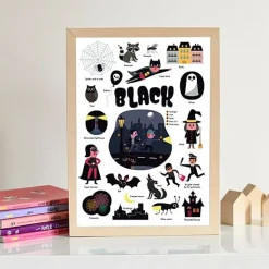 Mini Discovery Poster + 19 Stickers Boo | 3-8 Jaar