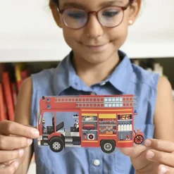 Mini Discovery Poster + 30 Stickers Fireman | 3-8 Jaar