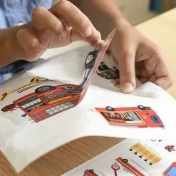 Mini Discovery Poster + 30 Stickers Fireman | 3-8 Jaar