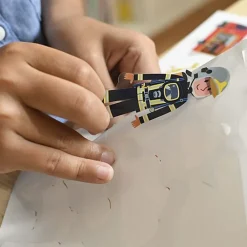 Mini Discovery Poster + 30 Stickers Fireman | 3-8 Jaar
