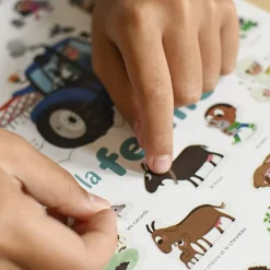 Mini Discovery Poster + 27 Stickers Farm | 3-8 Jaar