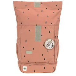 Mini Rolltop Rugzak | Happy Prints Caramel