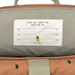 Mini Rolltop Rugzak | Happy Prints Caramel