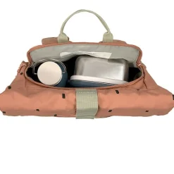 Mini Rolltop Rugzak | Happy Prints Caramel