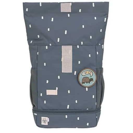 Mini Rolltop Rugzak | Happy Prints Midnight Blue