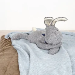 Mommy Musical Rabbit Grey