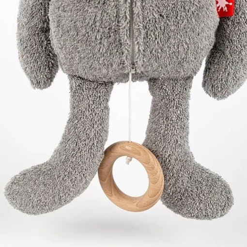 Mommy Musical Rabbit Grey