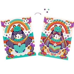 Mosaïques Kokeshis