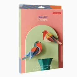 Muurdecoratie Wall Art Garden Birds - Robins