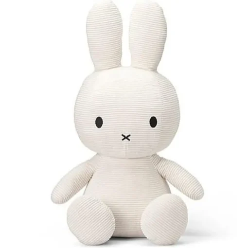 Nijntje Knuffel Groot Konijn Corduroy Offwhite - 70 cm