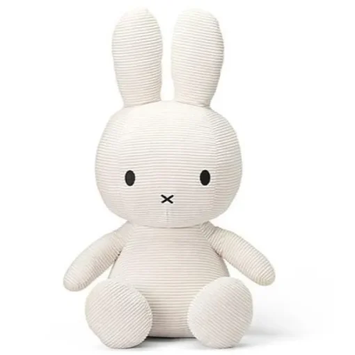 Nijntje Knuffel Konijn Corduroy Offwhite - 50 cm
