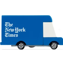 Nyt Delivery Van (Nyt4) 8,4X4,1X5,1Cm, Wooden Diecast, In