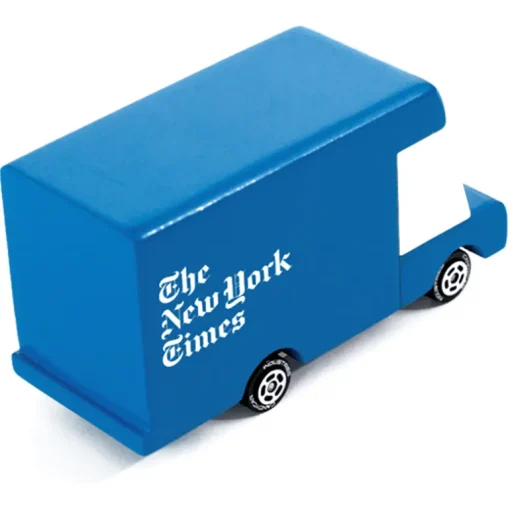 Nyt Delivery Van (Nyt4) 8,4X4,1X5,1Cm, Wooden Diecast, In
