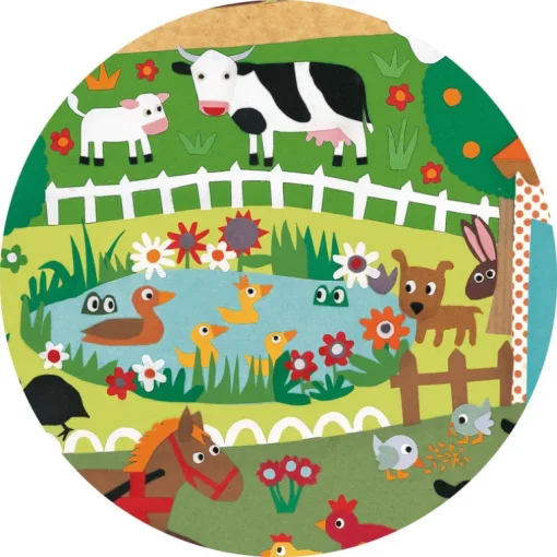 Observatiepuzzel De Boerderij - 35 stukjes + poster