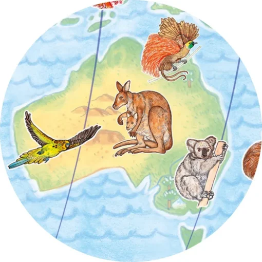 Observatiepuzzel De Dieren van de Wereld - 100 stukjes + boekje