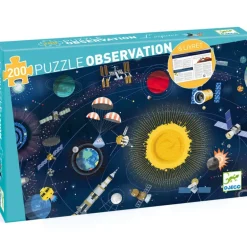 Observatiepuzzel De Ruimte - 200 stukjes + boekje