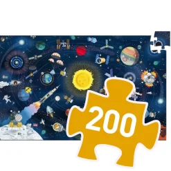 Observatiepuzzel De Ruimte - 200 stukjes + boekje