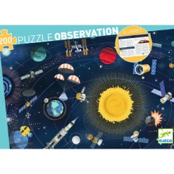 Observatiepuzzel De Ruimte - 200 stukjes + boekje