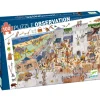 Observatiepuzzel Het versterkte kasteel - 100 stukjes + poster
