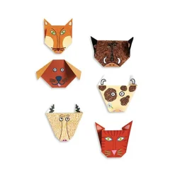 Origami - Dierenhoofden