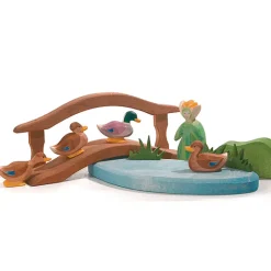 Ostheimer Houten Dier | Eend Zwemmend
