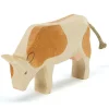 Ostheimer Houten Dier | Koe Bruin Etend