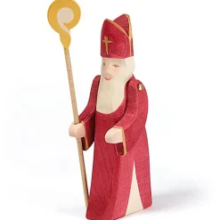 Ostheimer Houten Figuur | Sinterklaas Met Staf Ii