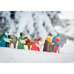 Ostheimer Houten Kerstfiguur | Koning Rood