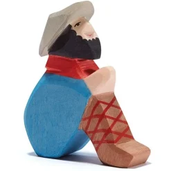 Ostheimer Houten Speelfiguur | Zittende Herder
