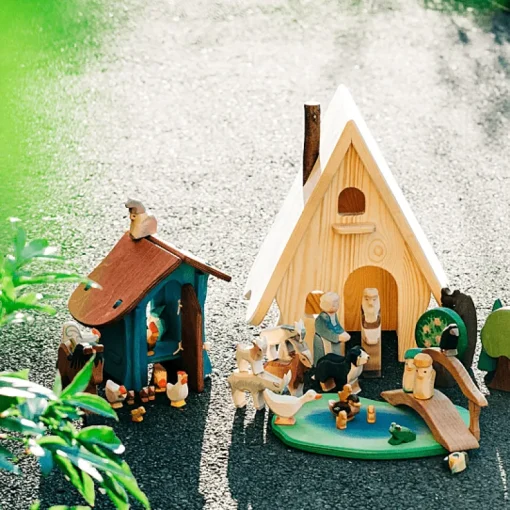 Ostheimer Houten Speelfiguur | Grootvader