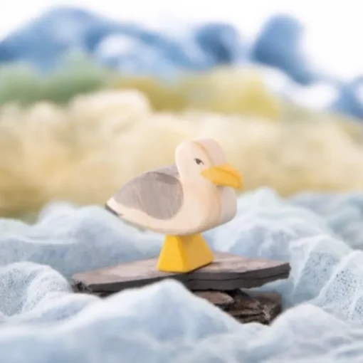 Ostheimer houten vogel - Meeuw
