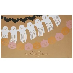 Papieren Slingers Tissue Paper Halloween Garlands - Set Van 3