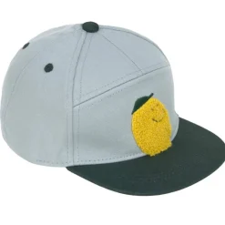 Pet Kids Skater Cap Lemon Light Blue/Dark Green
