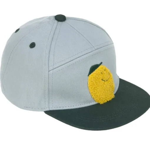 Pet Kids Skater Cap Lemon Light Blue/Dark Green