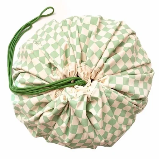 Play&Go 2 In 1 Opbergzak En Speelmat | Vichy Green