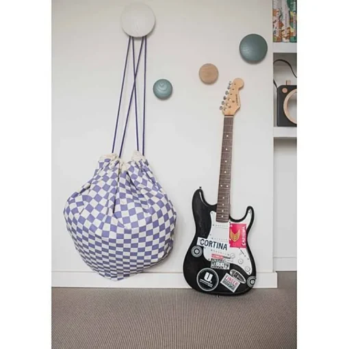 Play&Go 2 In 1 Opbergzak En Speelmat | Vichy Purple