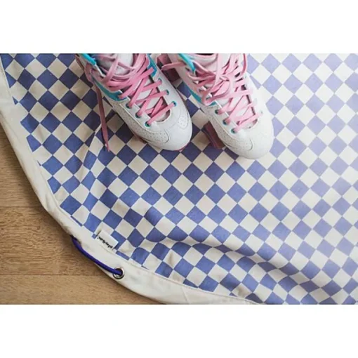 Play&Go 2 In 1 Opbergzak En Speelmat | Vichy Purple